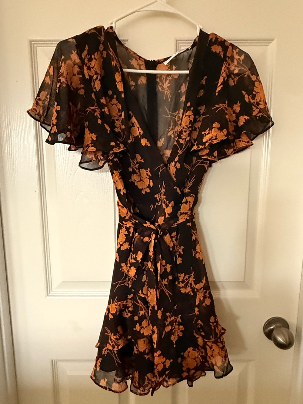 Gold and Black dress